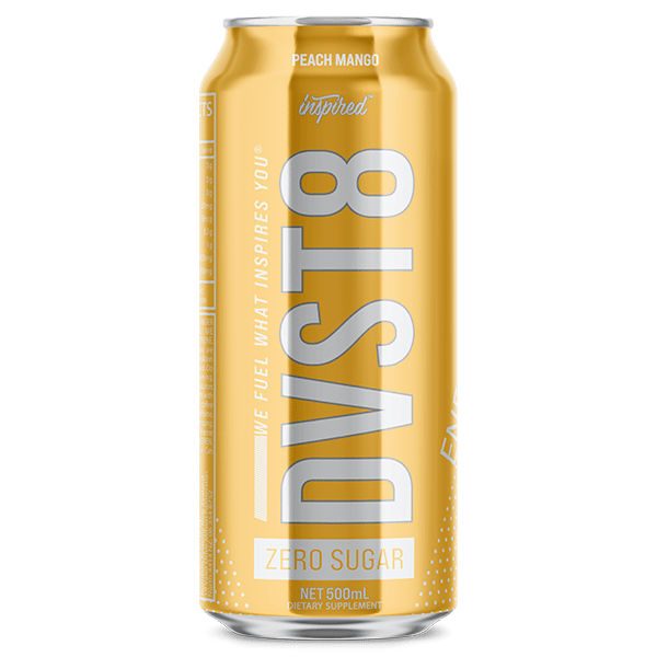 Inspired DVST8 Energy RTD Peach Mango / 6 Pack