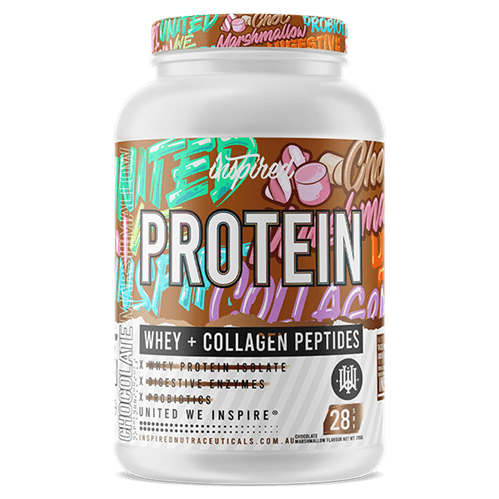 Inspired Whey Protein + Collagen Peptides Choc Marshmellow