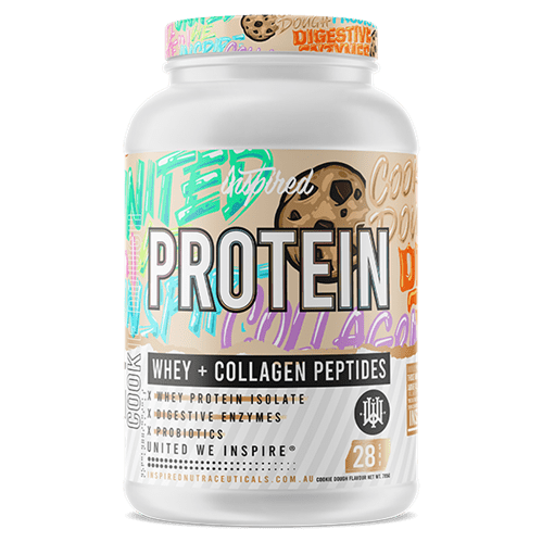 Inspired Whey Protein + Collagen Peptides Cookie Dough