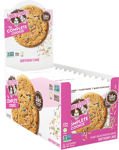 Lenny & Larry Complete Cookie 12 pack Birthday Cake