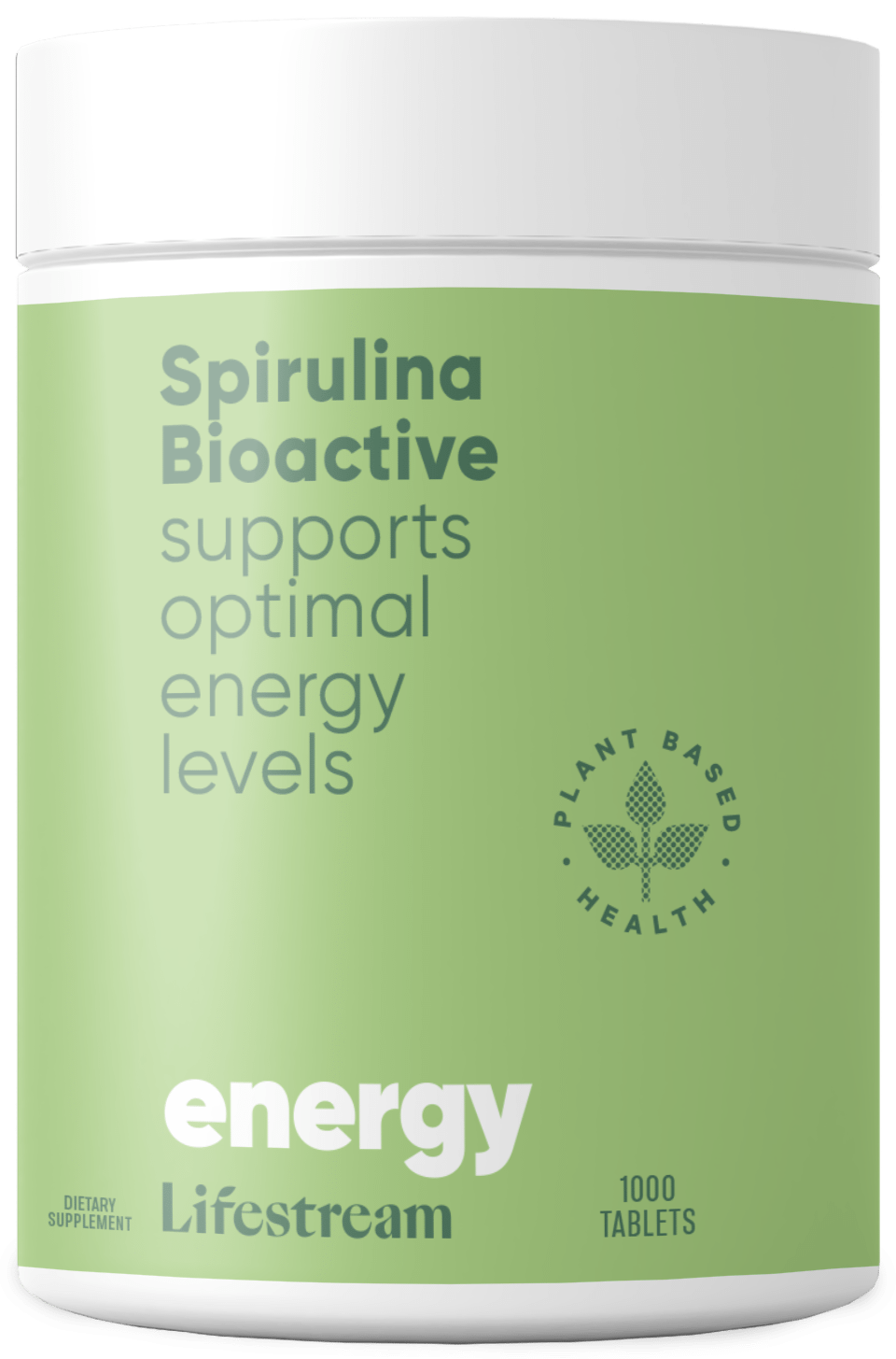Lifestream Bioactive Spirulina 1000 Tabs 500mg Balance 1000 Tabs