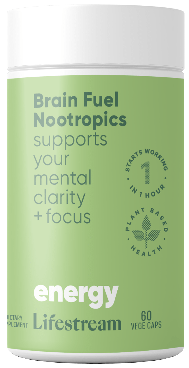 Lifestream Brain Fuel Nootropics - 60 Capsules