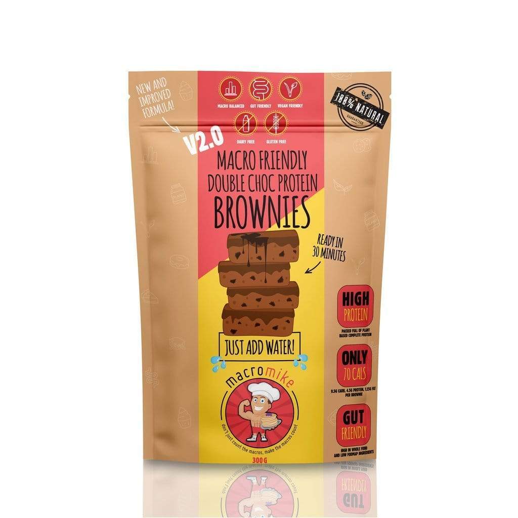 Macro Mike Baking Mix 300g Double Choc Bownies