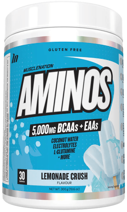 Muscle Nation Aminos BCAAS EAAS Lemonade Crush