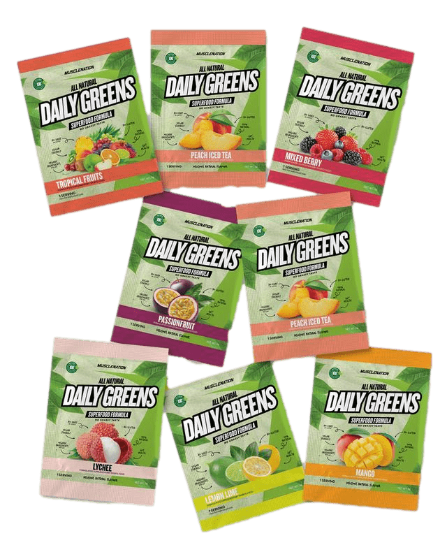 Muscle Nation Daily Greens Sample Pack 7 Pack