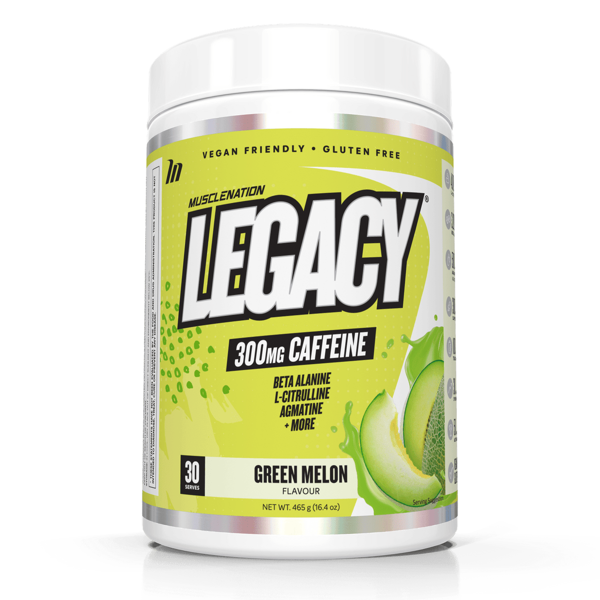 Muscle Nation Legacy Pre-Workout Green Melon