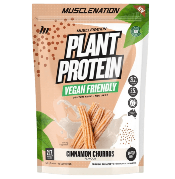 Muscle Nation Plant Protein Cinnamon Churros