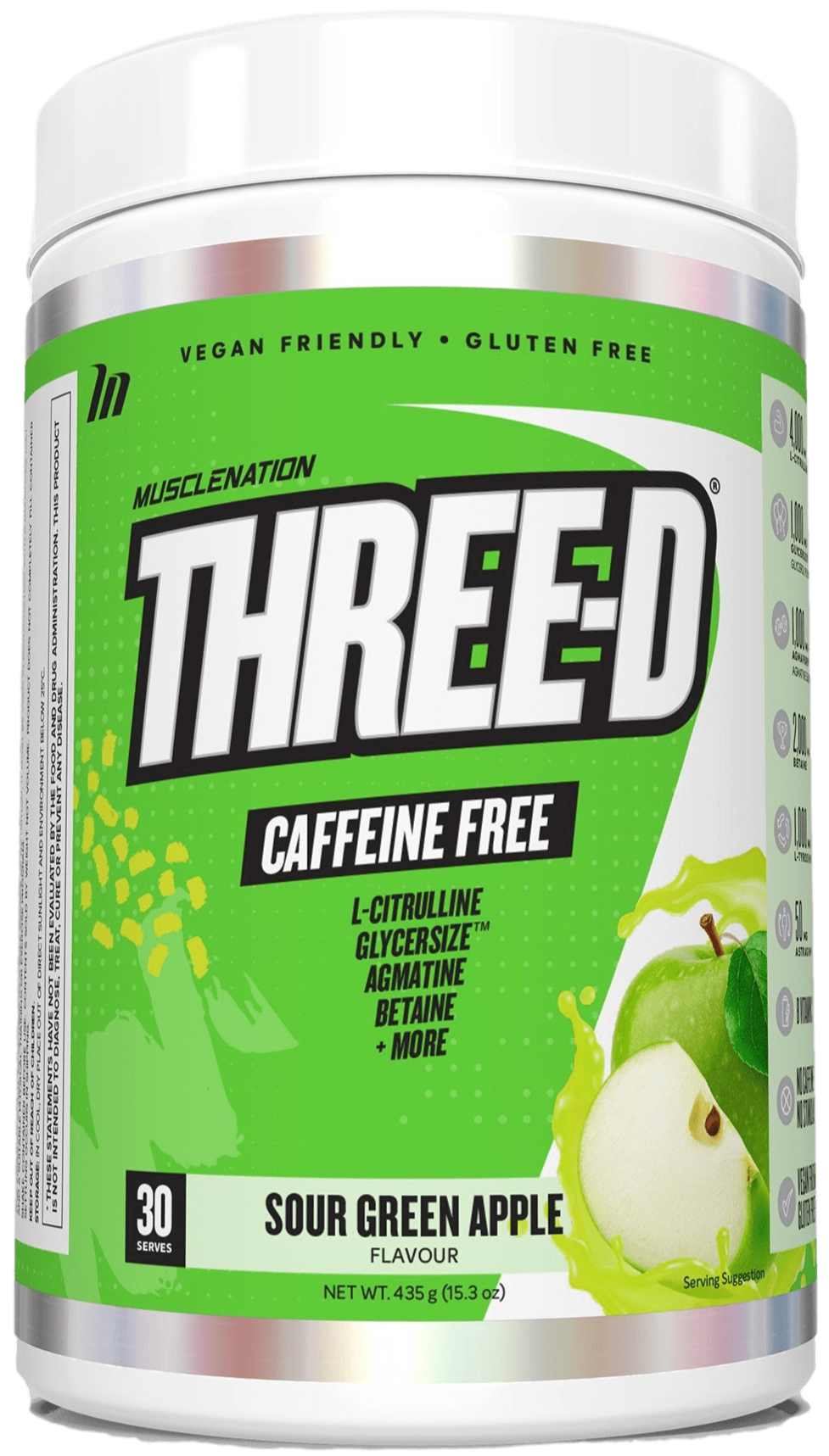 Muscle Nation Three D Pump Pre-Workout