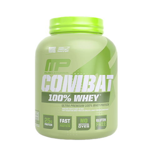 MusclePharm Combat 100% Whey 5lb Lime Milkshake