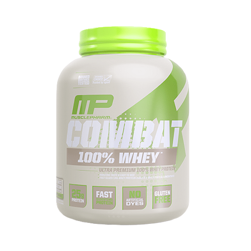 MusclePharm Combat 100% Whey 5lb White Chocolate Bar