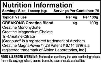 Mutant Crea-kong 1kg
