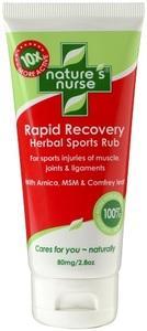 Natures Nurse Rapid Recovery Herbal Sports Rub 80g
