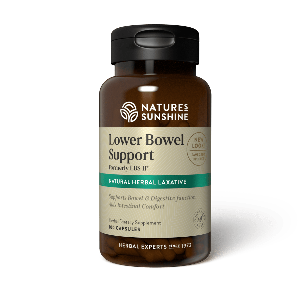 Natures Sunshine Lower Bowel Support 100 Caps