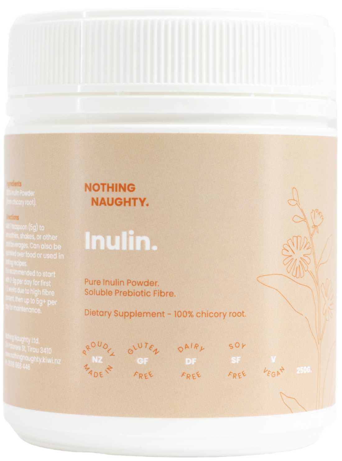 Nothing Naughty Inulin 250g