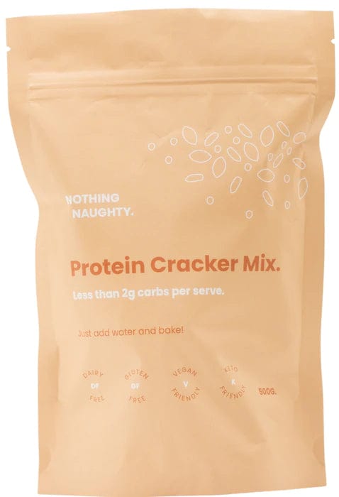 Nothing Naughty Protein Cracker Mix 500g 500g