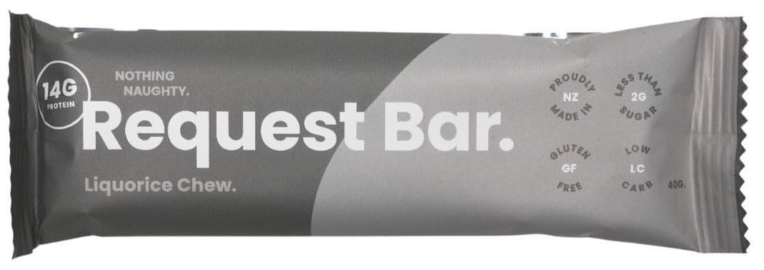 Nothing Naughty Request Low Carb Protein Bars 12 Box Liquorice