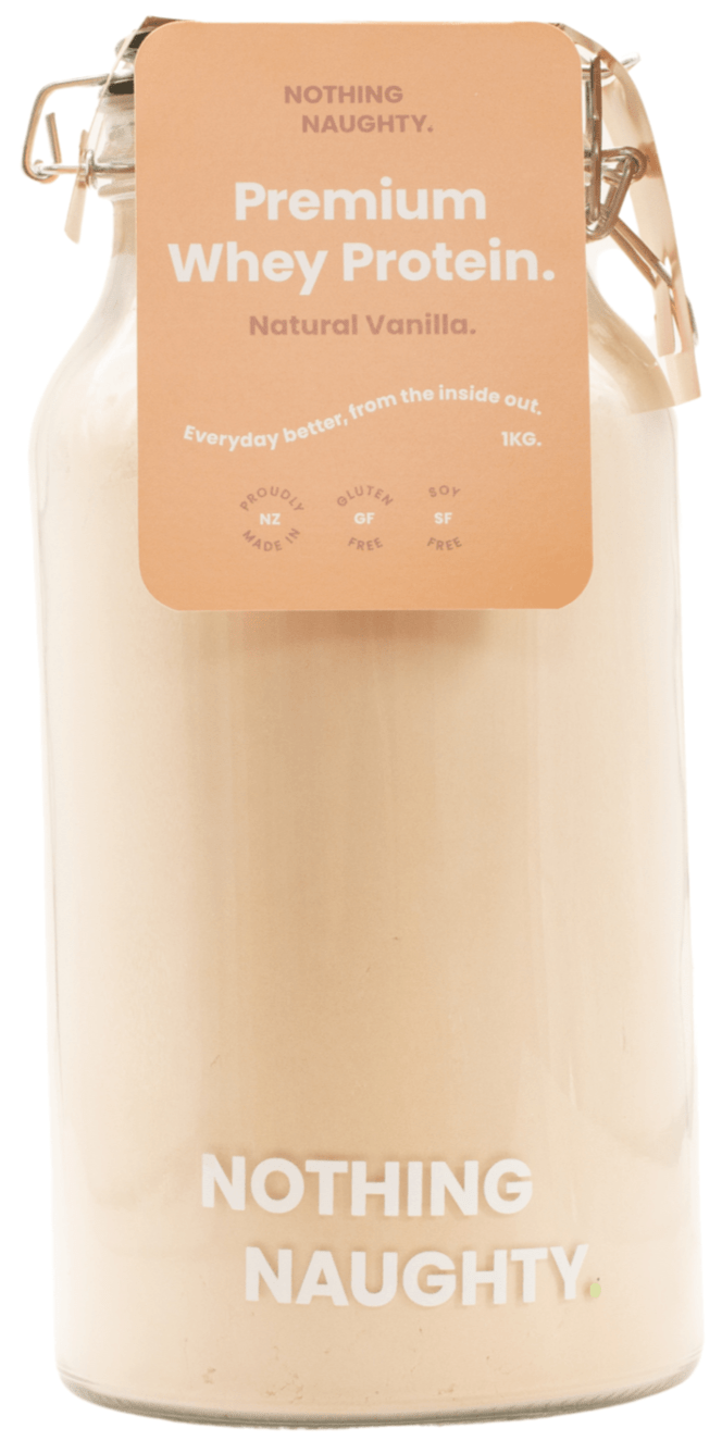 Nothing Naughty Whey Protein 1kg Vanilla 1kg
