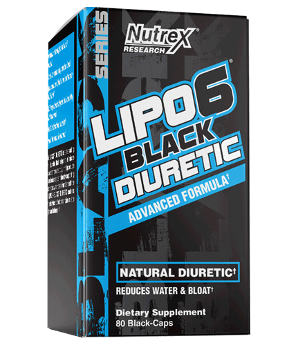 Nutrex Lipo 6 Black Diuretic 80 Caps