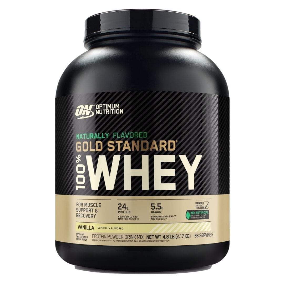 Optimum Natural 100% Whey 4.8lb Vanilla
