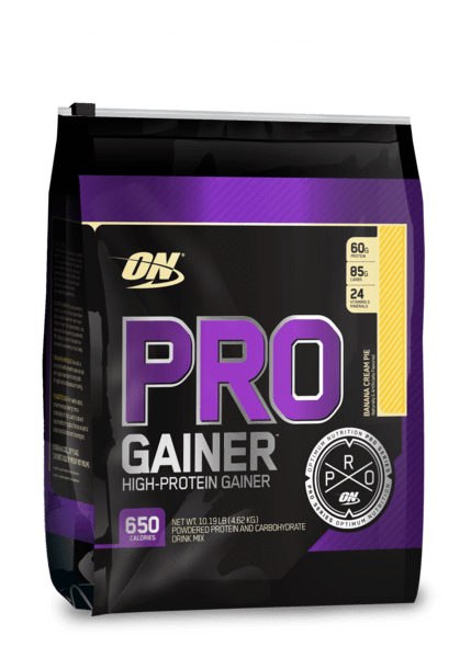 Optimum Nutrition Pro Complex Gainer 10lb Banana Cream Pie