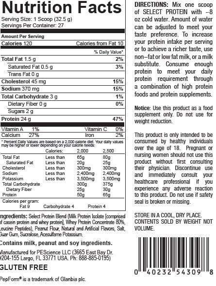 PEScience Select Protein