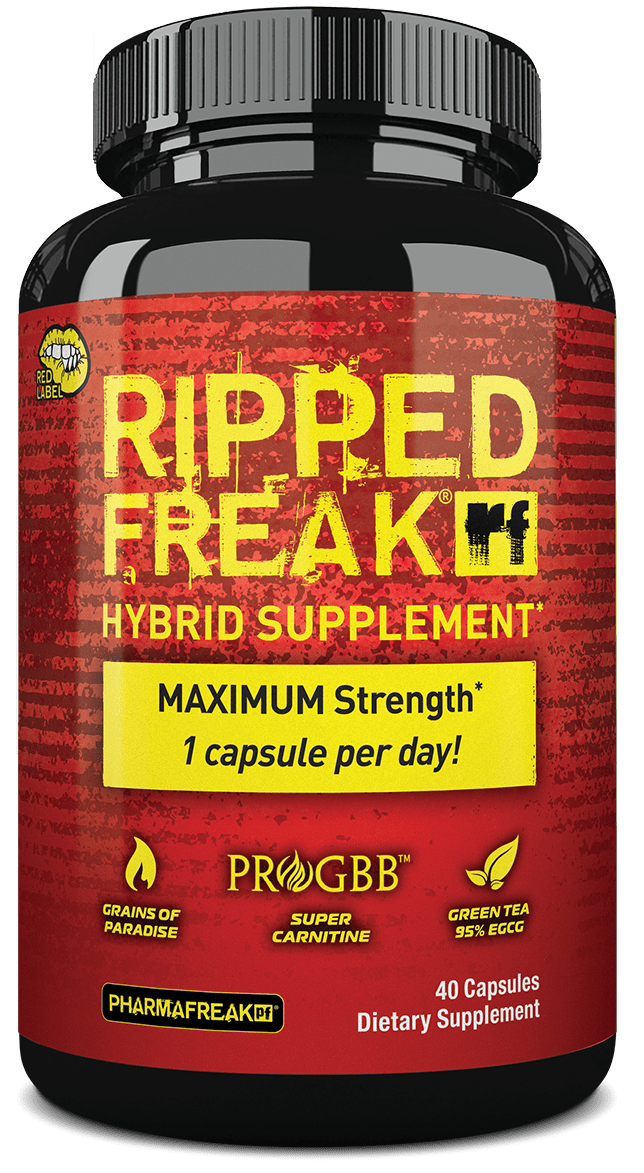 PharmaFreak Ripped Freak Red Label - 40 Capsules