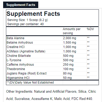 Platinum Labs Defcon 1 Black 40 Serves