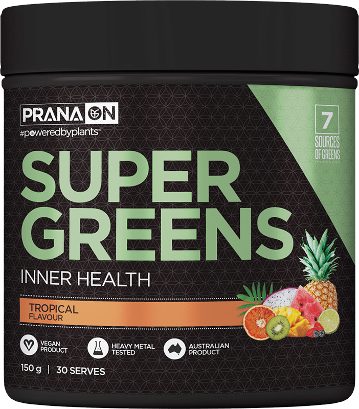 PranaOn Super Greens Tropical / 150g