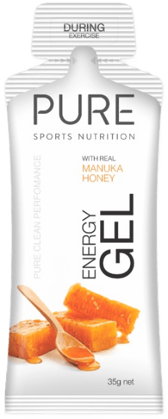 PURE Energy Gels Box of 24 Manuka Honey