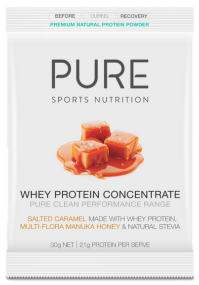 PURE Whey Protein 25 Sachets Salted Caramel