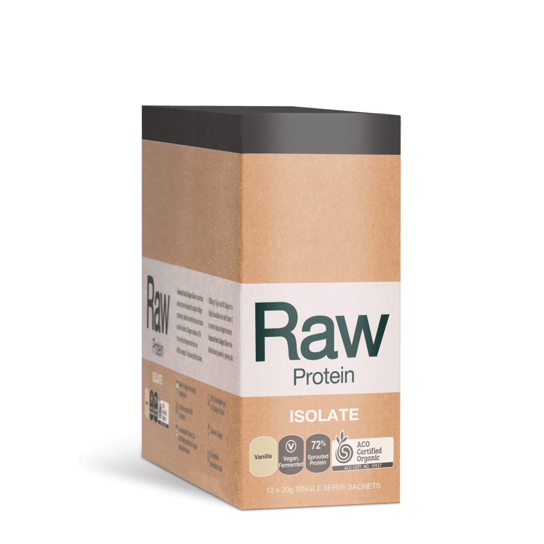 RAW Protein Isolate 12 x 30g / Vanilla