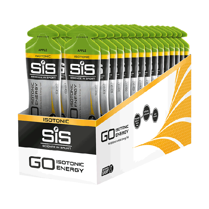 SiS Go Isotonic Energy Gel 30 pack Apple