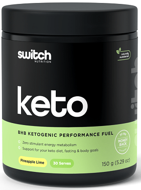 Switch Nutrition Keto Switch Pineapple Lime / 30 Serve