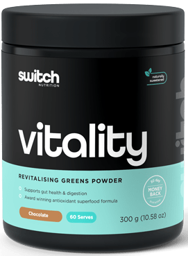 Switch Nutrition Vitality Switch Chocolate / 60 Serve *New Recipe*