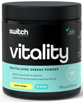Switch Nutrition Vitality Switch Lemon Ginger / 30 Serve *New Recipe*