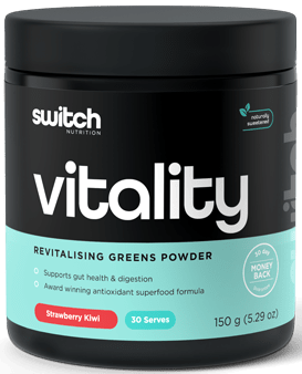 Switch Nutrition Vitality Switch Strawberry Kiwi / 30 Serve *New Recipe*