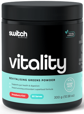 Switch Nutrition Vitality Switch Strawberry Kiwi / 60 Serve *New Recipe*