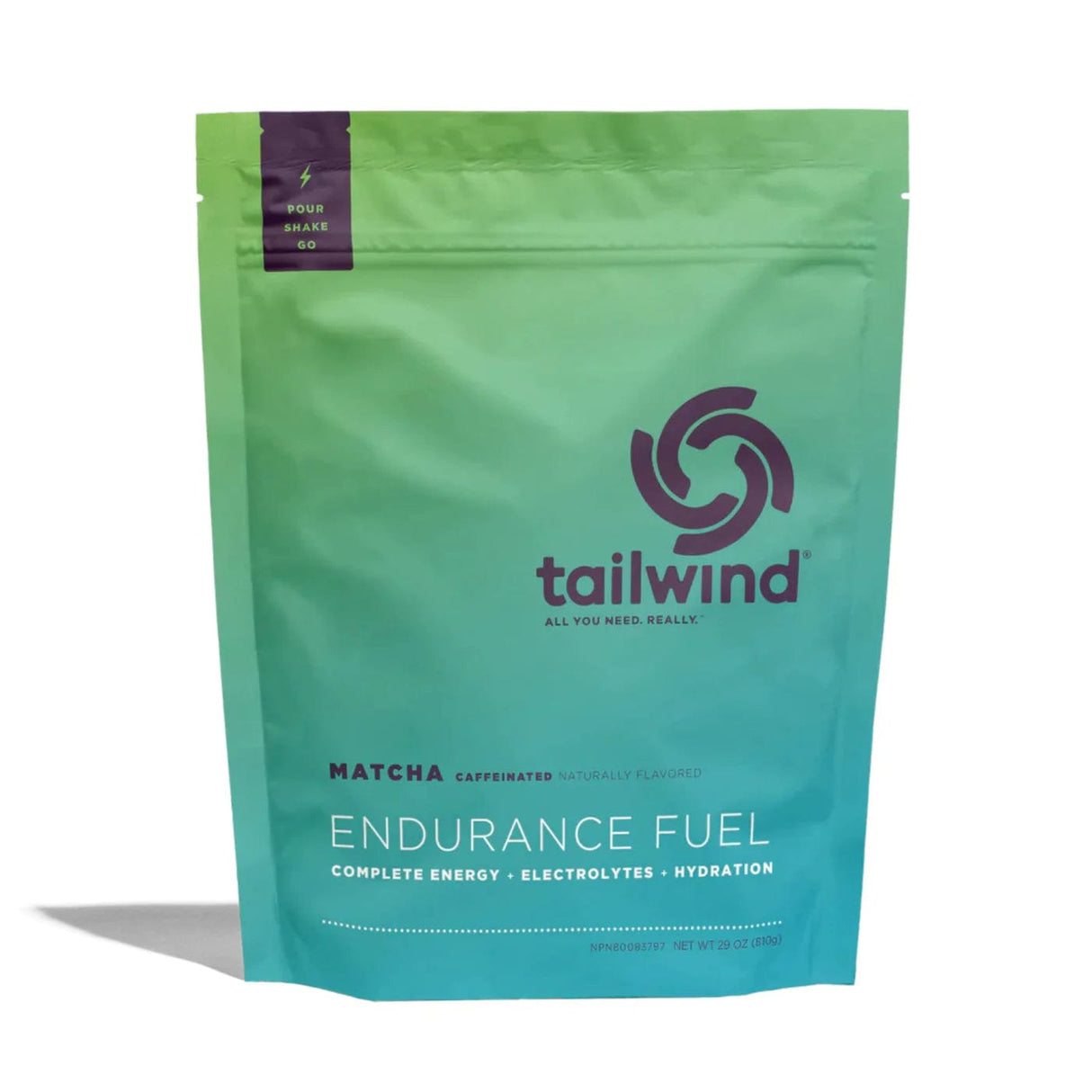 Tailwind Endurance Fuel 810g Matcha - Caffeinated