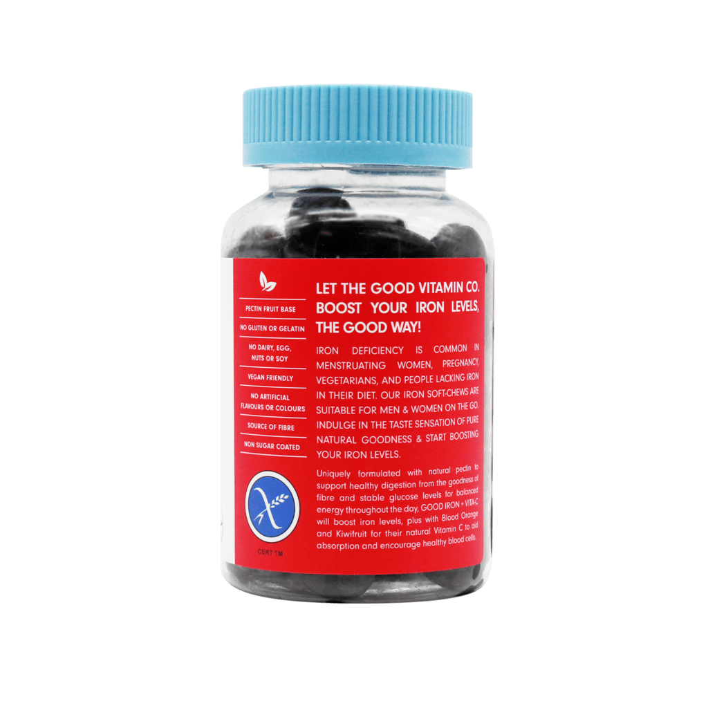 The Good Vitamin Co Good Iron + Vita-C 90 Soft Chews