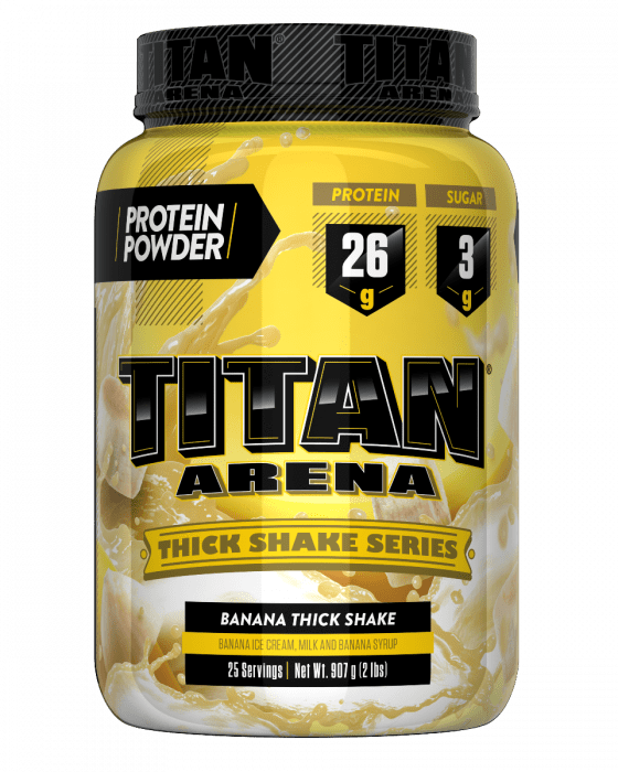 Titan Protein Thick Shake Series 2lb Banana Thickshake