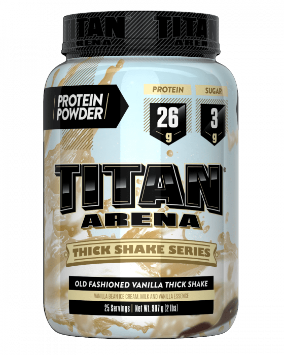 Titan Protein Thick Shake Series 2lb Old Fashioned Vanilla Thickshake