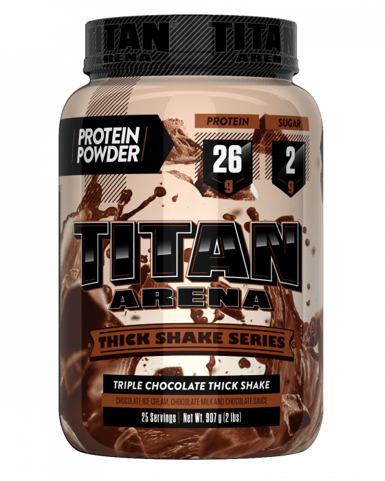 Titan Protein Thick Shake Series 2lb Triple Chocolate Thickshake