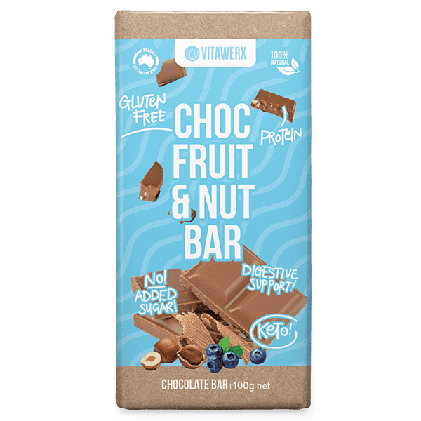 Vitawerx Milk Choc Bar 100g 12 Box