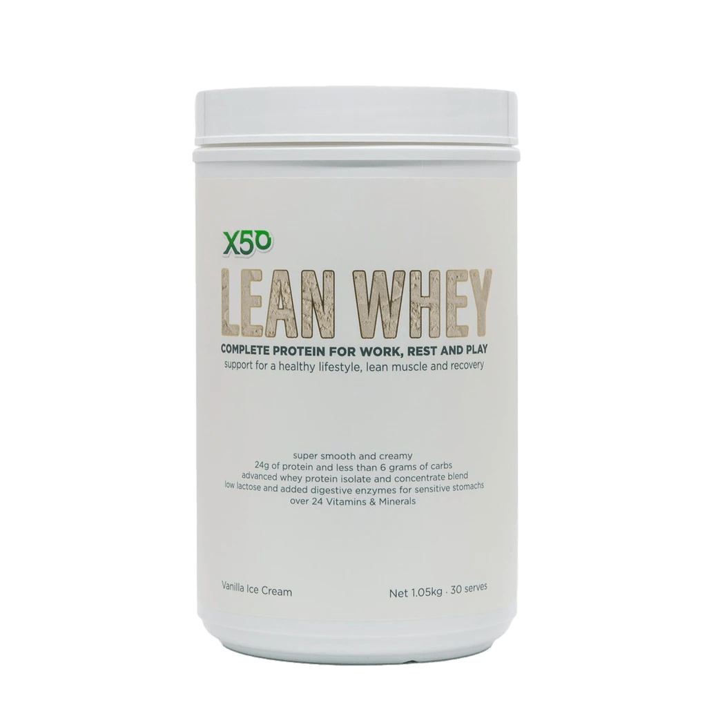 X50 100% Lean Whey Protein 2.2lb