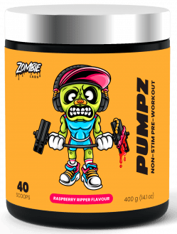 Zombie Labs Pumpz Non-Stim Pump + Nootropic Raspberry Ripper