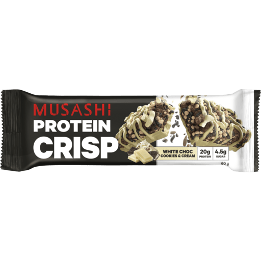 1x Musashi Protein Crisp Bar (Random Flavour) *Gift*