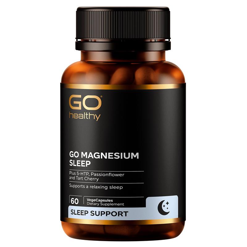 GO Healthy Magnesium Sleep 60 Vege Caps