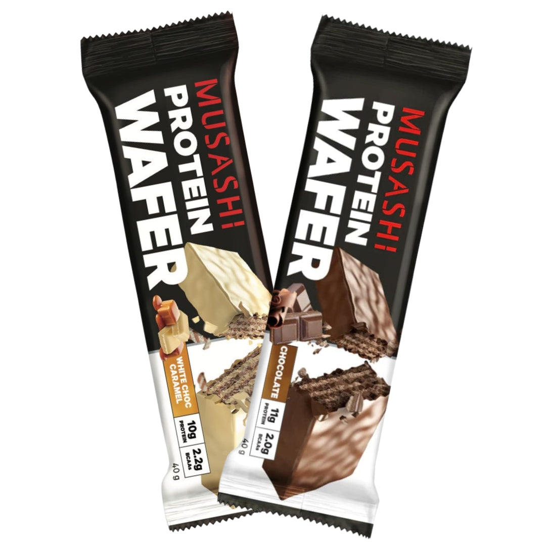 2x Musashi Protein Wafer Bars (Random Flavour) *Gift*