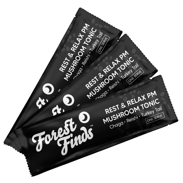 3x Forest Finds PM Mushroom Tonic Sample Pack *Gift*