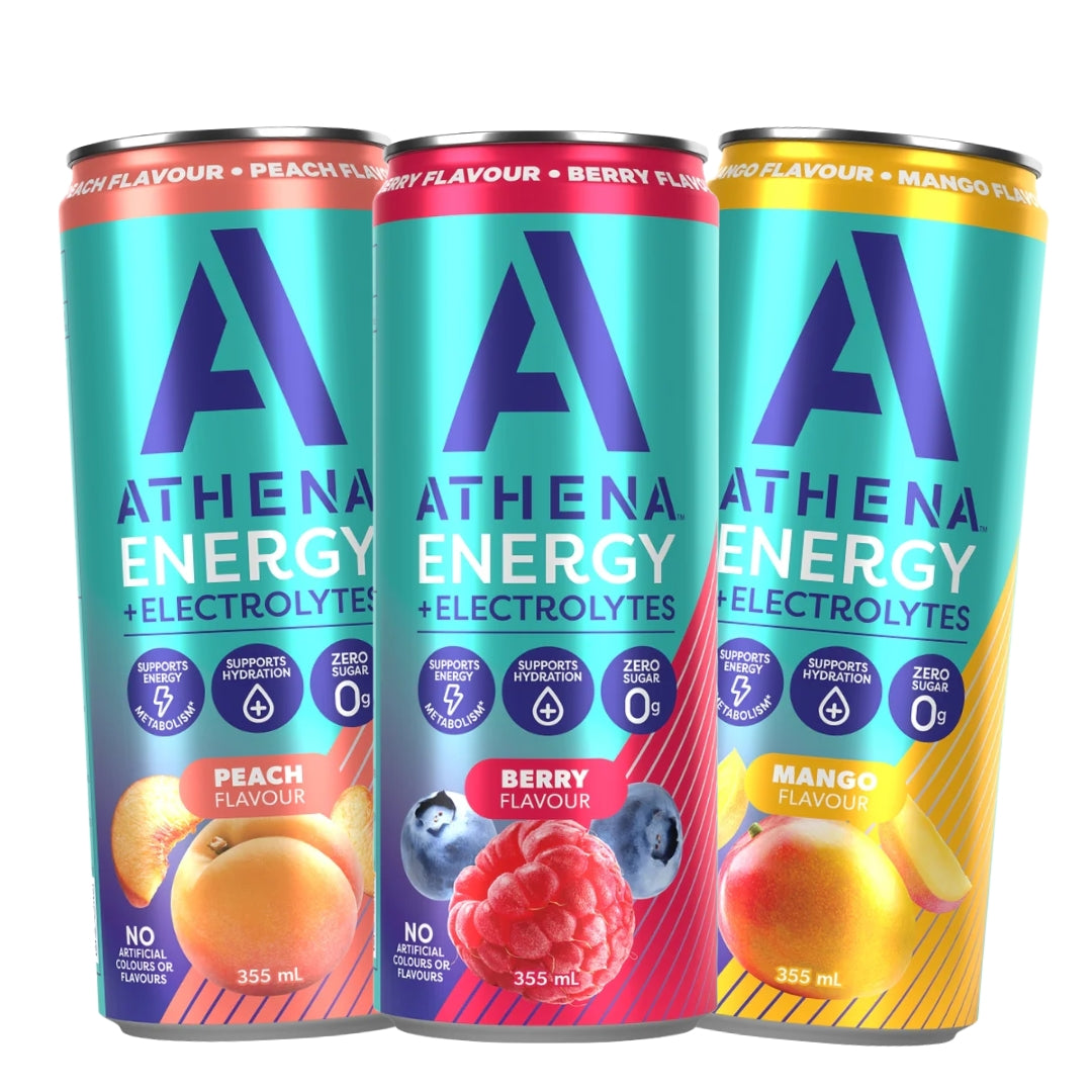 3x Athena Energy + Electrolytes Drink RTD's *Gift*